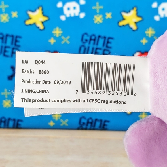 Squishmallow Violet the Octopus 3.5" Clip 2019 UltraSoft Sealife Plush NWT - Picture 8 of 11